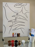 “Smoking Lady” Paint Kit