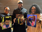 Trap Glass Painting Party