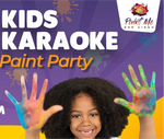 Kids Karaoke Paint Party 9/28/24 2pm-5pm