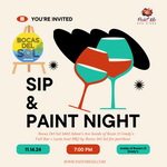 Bocas Del Sol Sip & Paint Night