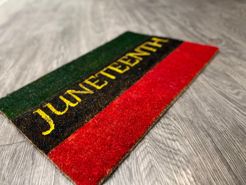 Juneteenth Doormat
