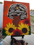 “Sunflower Queen” Paint Kit