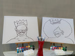 King & Queen Paint Kits