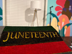 Juneteenth Doormat